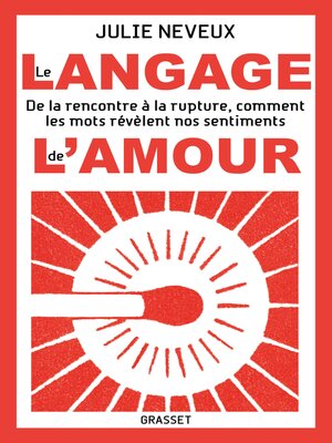 cover image of Le langage de l'amour